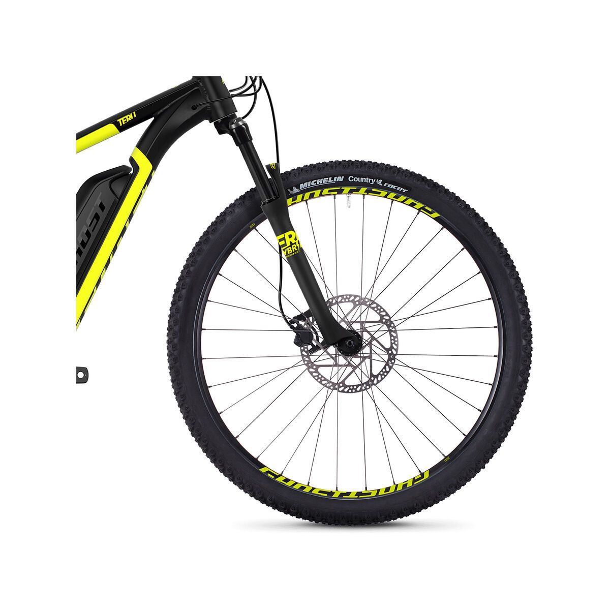 Ghost Hybride Teru B2.9 AL, night black/neon yellow - Bild 2