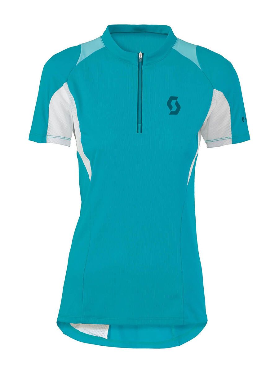 Scott Womens Sky 10 s/sl Shirt, ocean blue/aqua blue - Bild 1