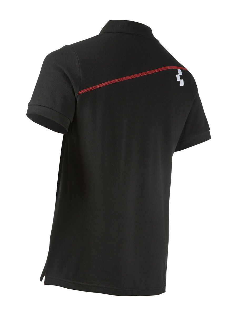 Cube Polo Shirt Diagonal, black - Bild 2