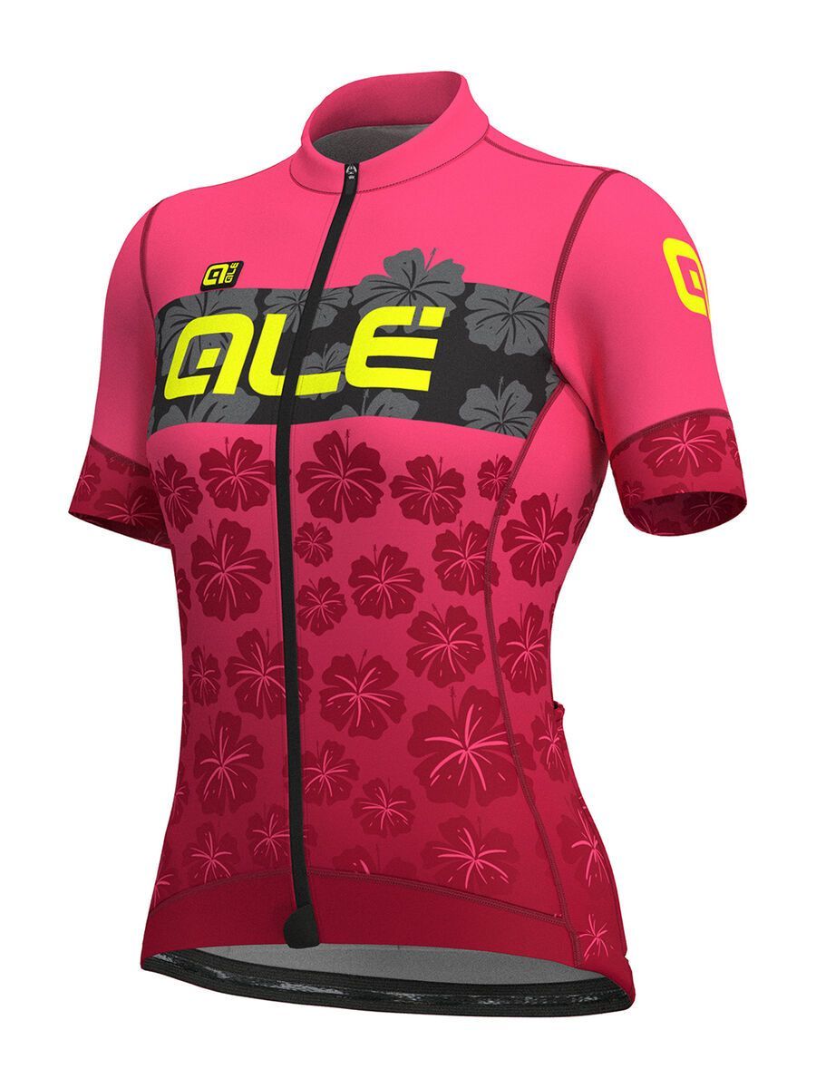 Ale Ibisco Lady Jersey, prugna-rosa fl/prune-fluo pink - Bild 1