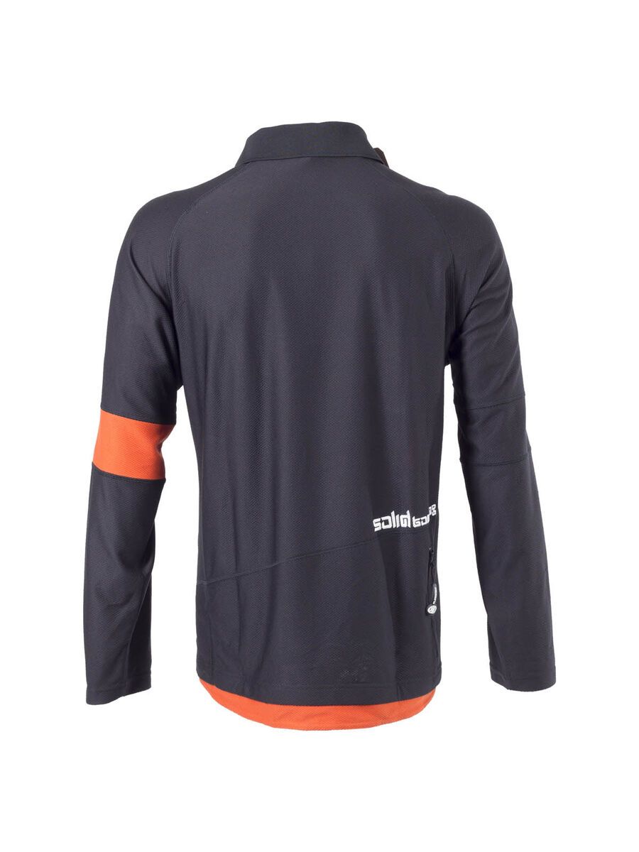 Platzangst LS Rugby, Black/Orange - Bild 4