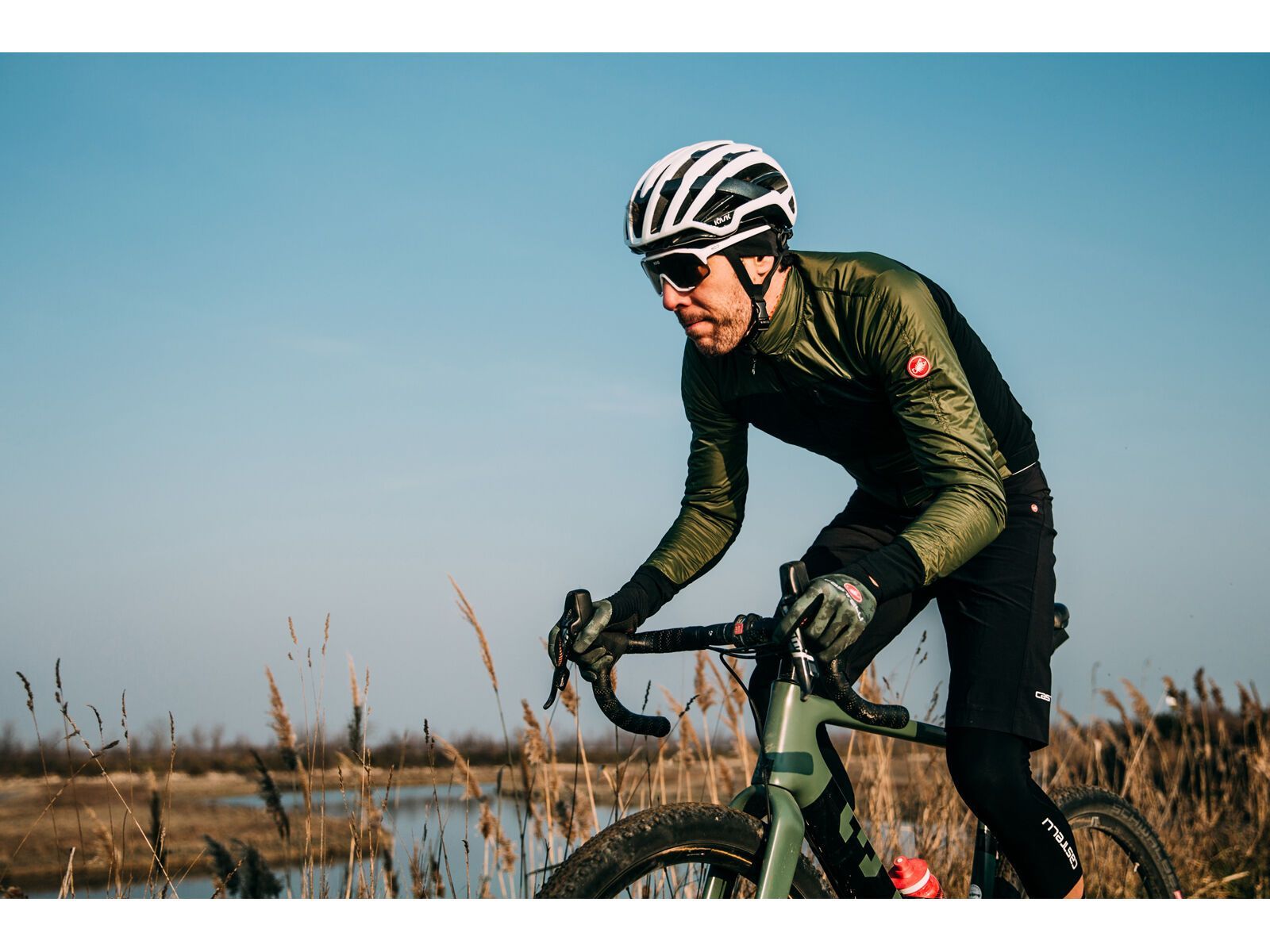 Castelli Perfetto RoS Long Sleeve, military green/black - Bild 24