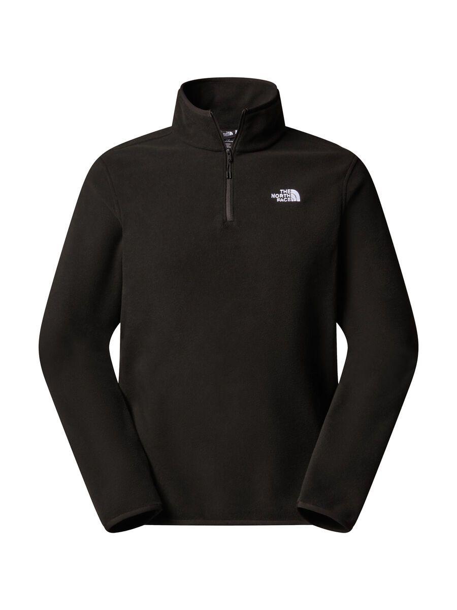 The North Face M Glacier Fleece 1/4 Zip, tnf black - Bild 1