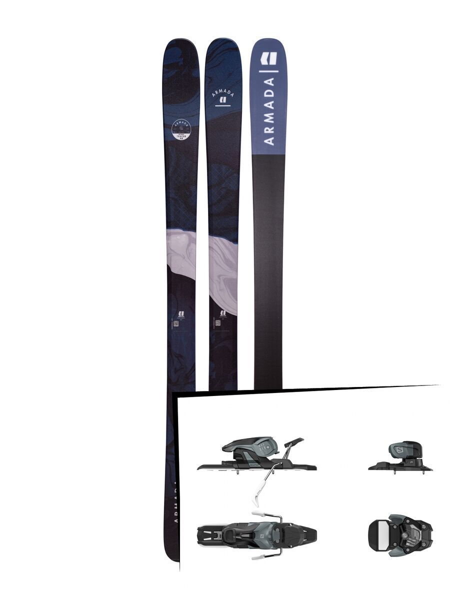 Set: Armada Tracer 98 2019 + Salomon Warden 11 dark grey/black - Bild 1