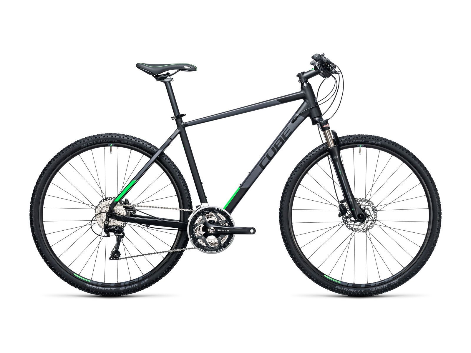 Cube Cross, black´n´flashgreen - Bild 1