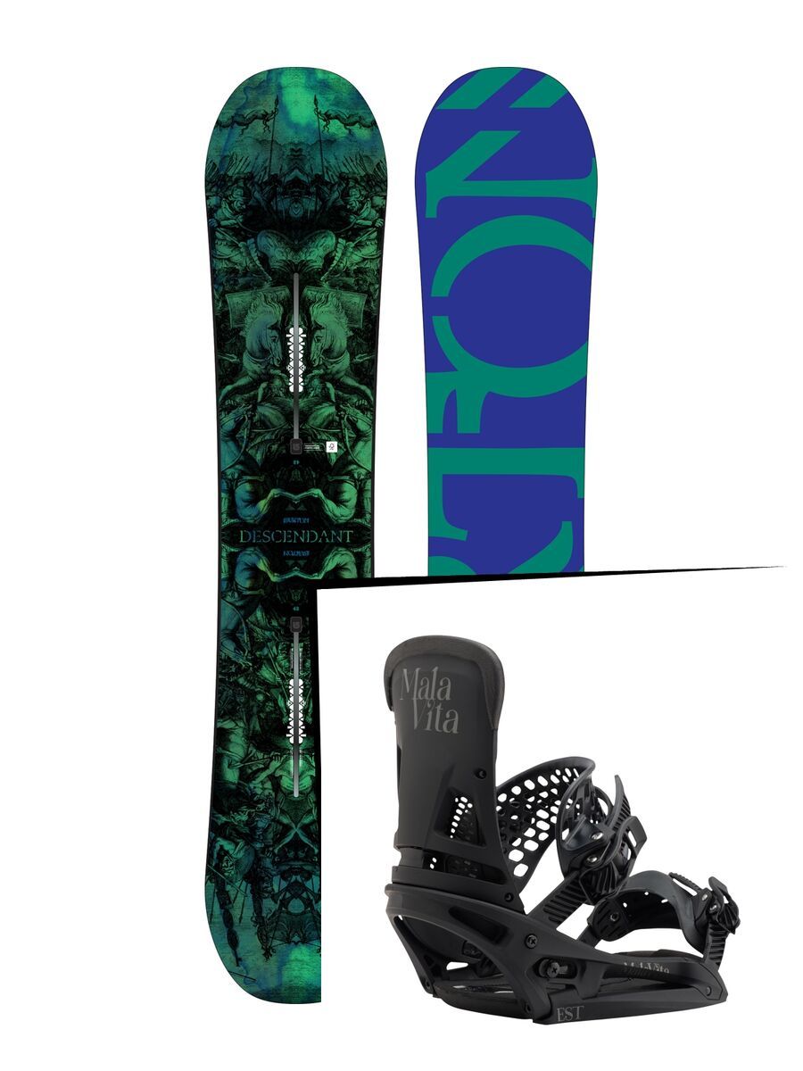 Set: Burton Descendant 2017 +  Malavita EST (1712858S) - Bild 1