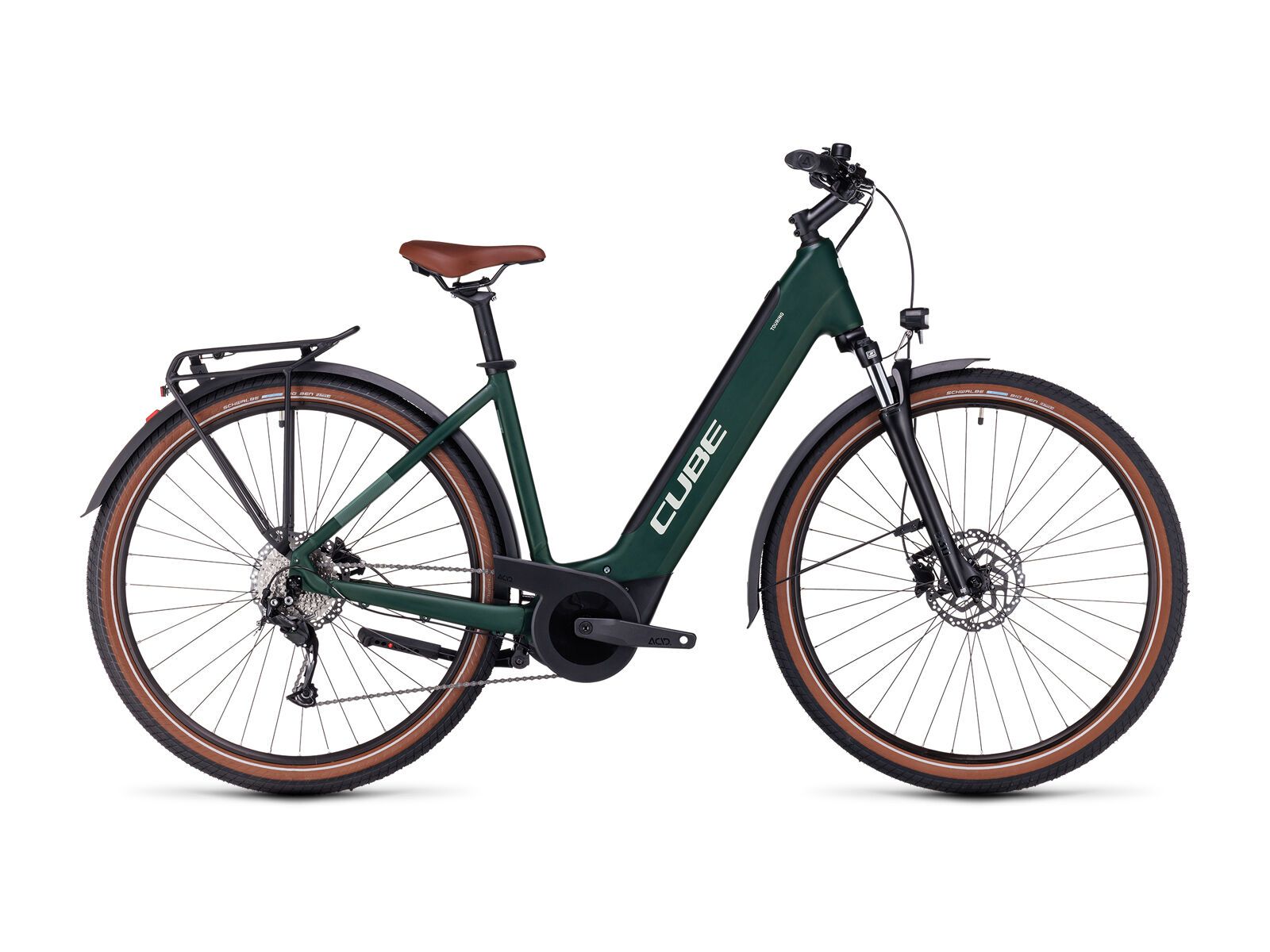 Cube Touring Hybrid One 500 Easy Entry, darkgreen´n´green - Bild 1