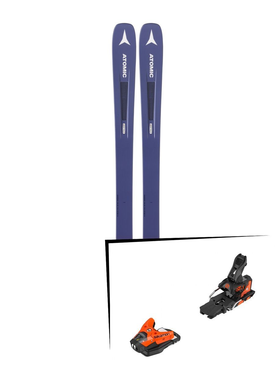 Set: Atomic Vantage 86 C W 2019 + Salomon STH2 WTR 13 orange/black - Bild 1