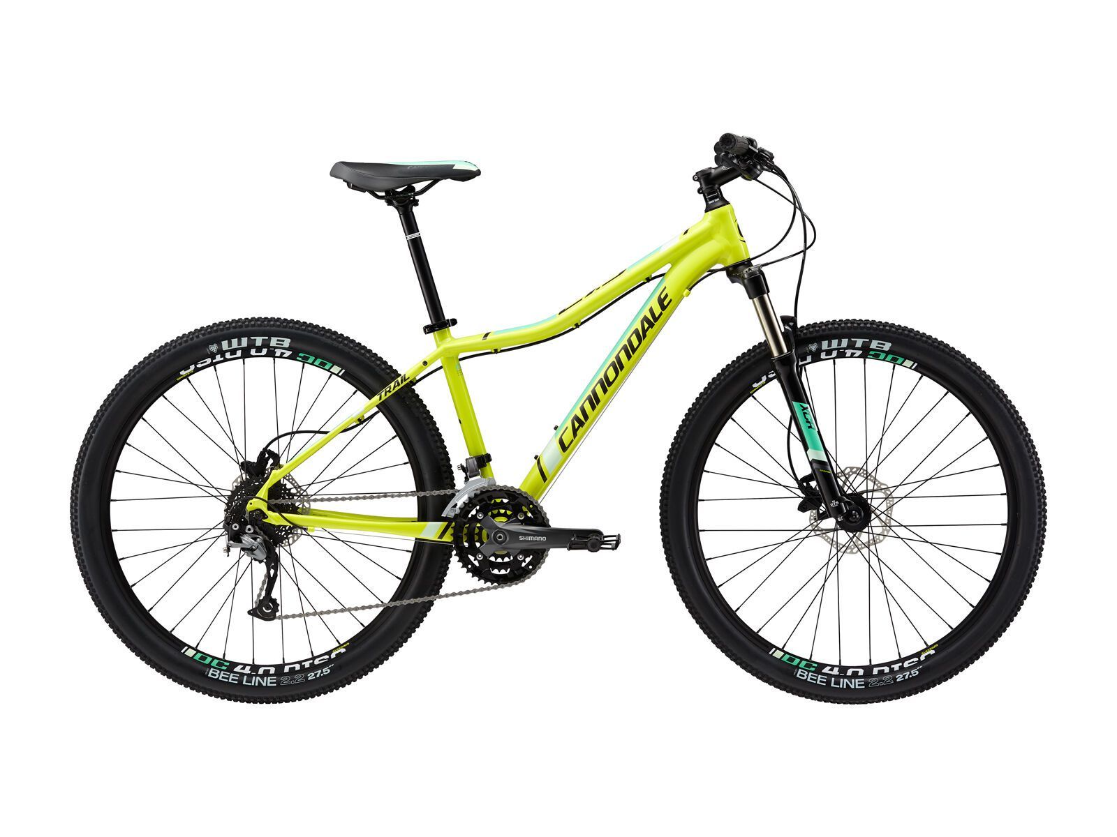 Cannondale Trail 27.5 Womens 4, electric summer with tropics, sea and nearly black, gloss - Bild 1