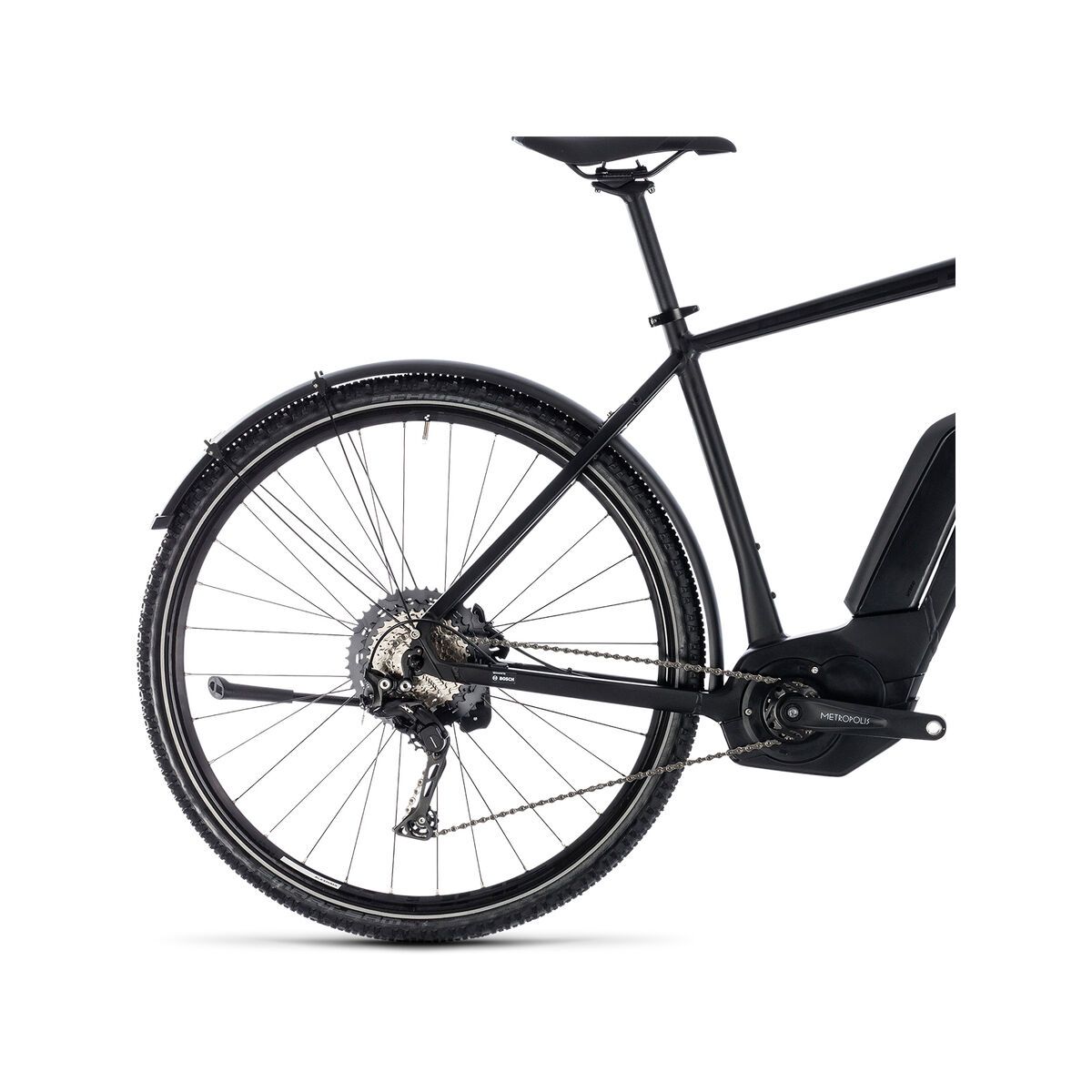 Cube Cross Hybrid Race Allroad 500, black´n´white - Bild 5