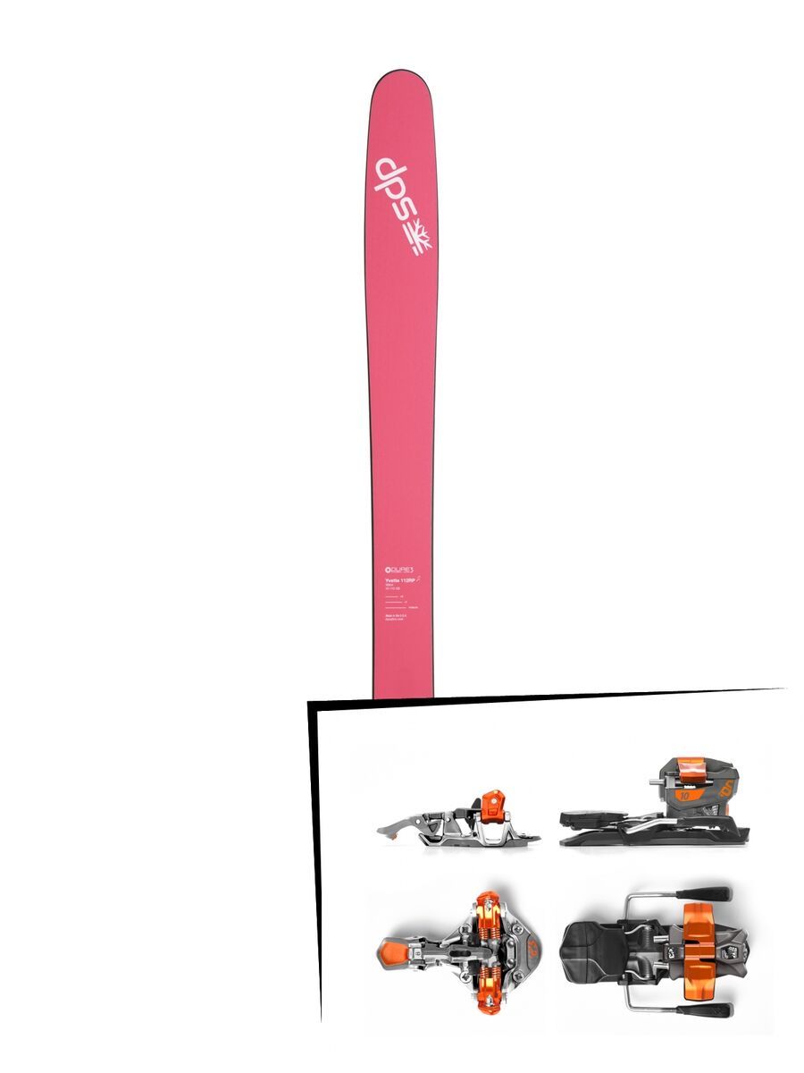 Set: DPS Skis Yvette 112 RP2 2017 + G3 Ion 10 (1716208) - Bild 1