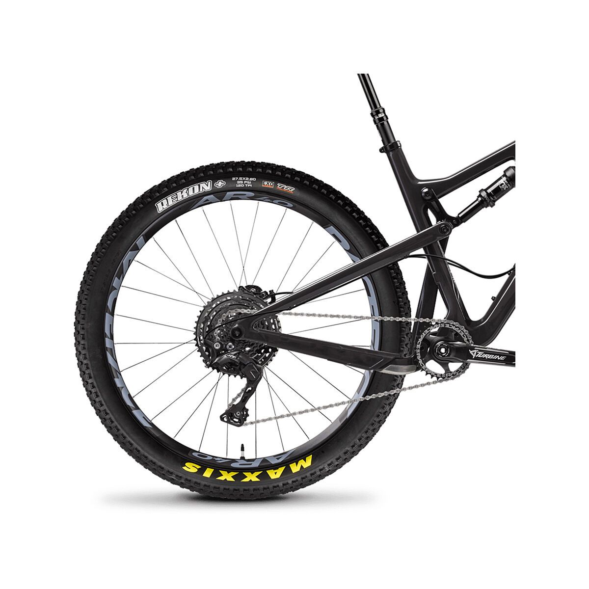 Santa Cruz Tallboy C XE 27.5 Plus, gloss carbon and tan - Bild 5