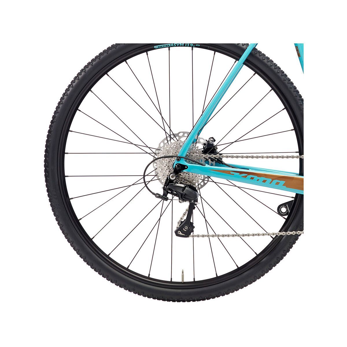 Kona Major Jake, gloss aqua w/ copper decals - Bild 5