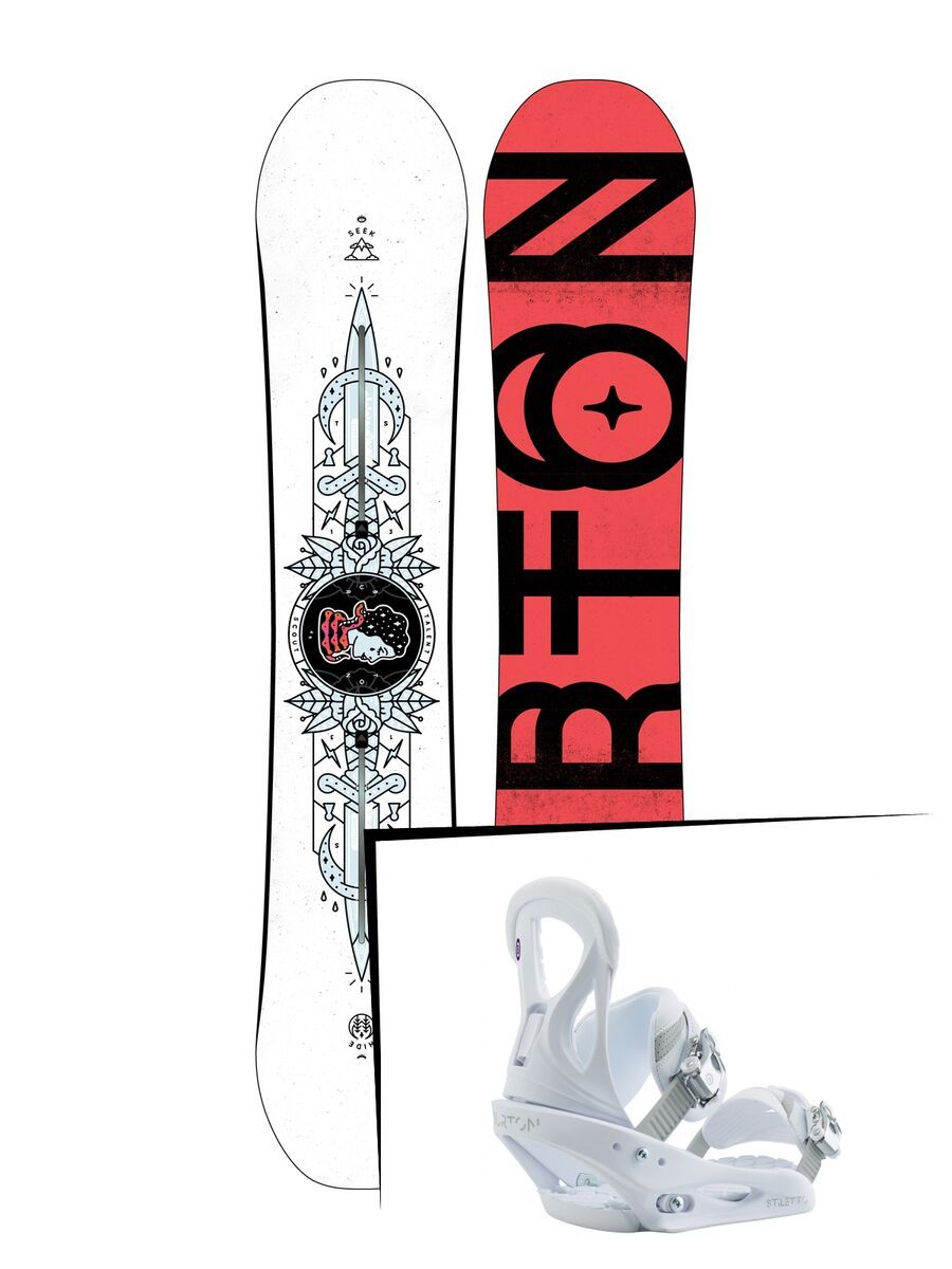 Set: Burton Talent Scout 2019 +  Stiletto (2218486S) - Bild 1