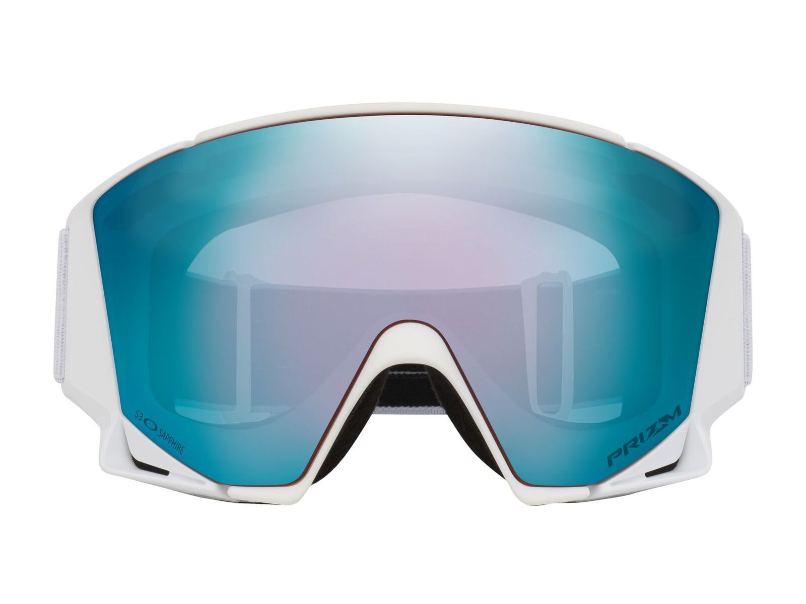 Oakley Flow Scape M, Prizm Snow Sapphire Iridium & Iced / matte white - Bild 3