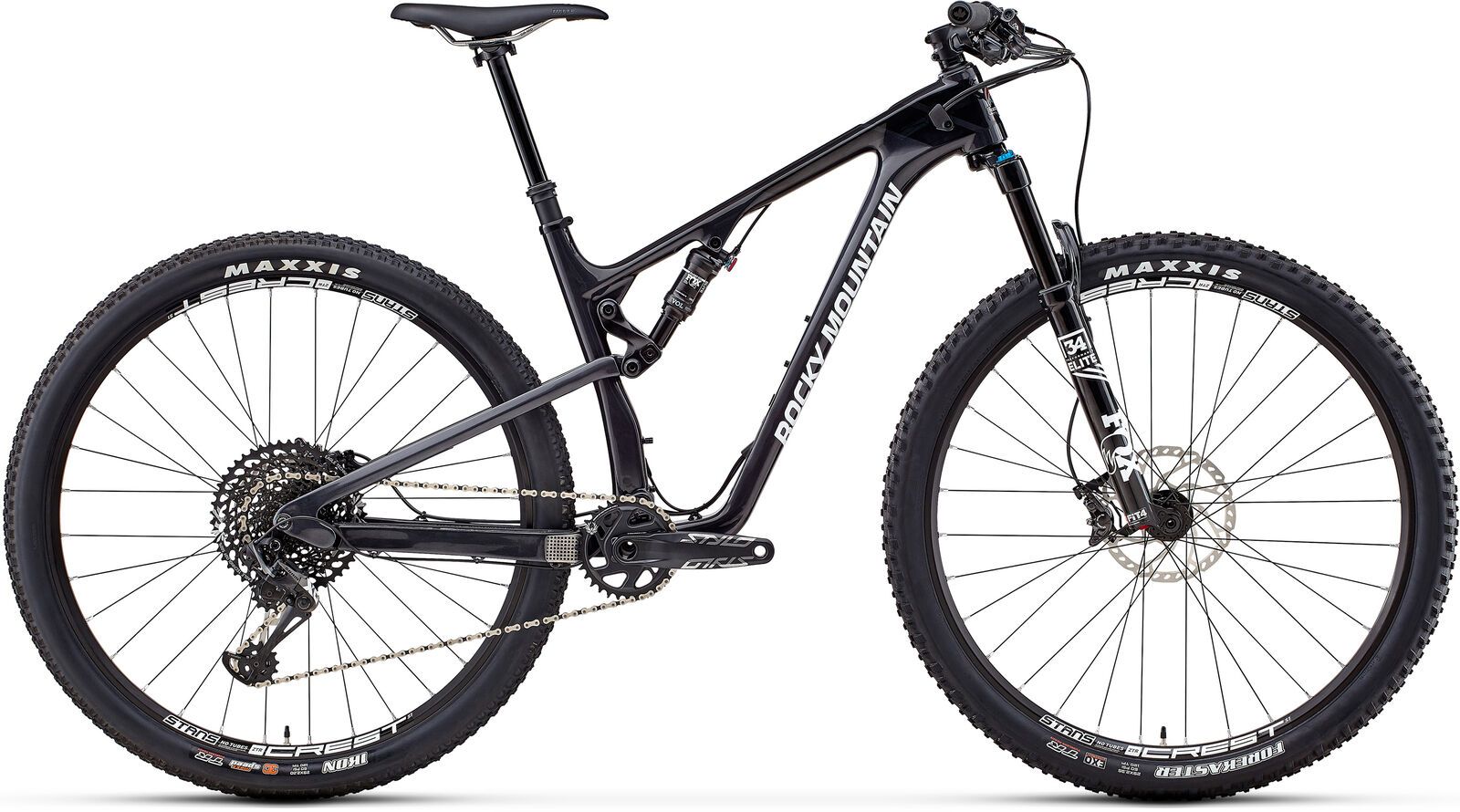 Rocky Mountain Element Carbon 70, smoke on the water/black/white snake - Bild 1