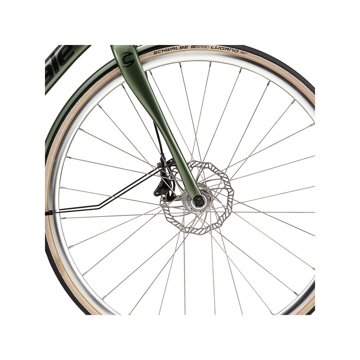 Cannondale Synapse Alloy SRAM Rival Disc, soldier of fortune with jet black, gloss - Bild 2