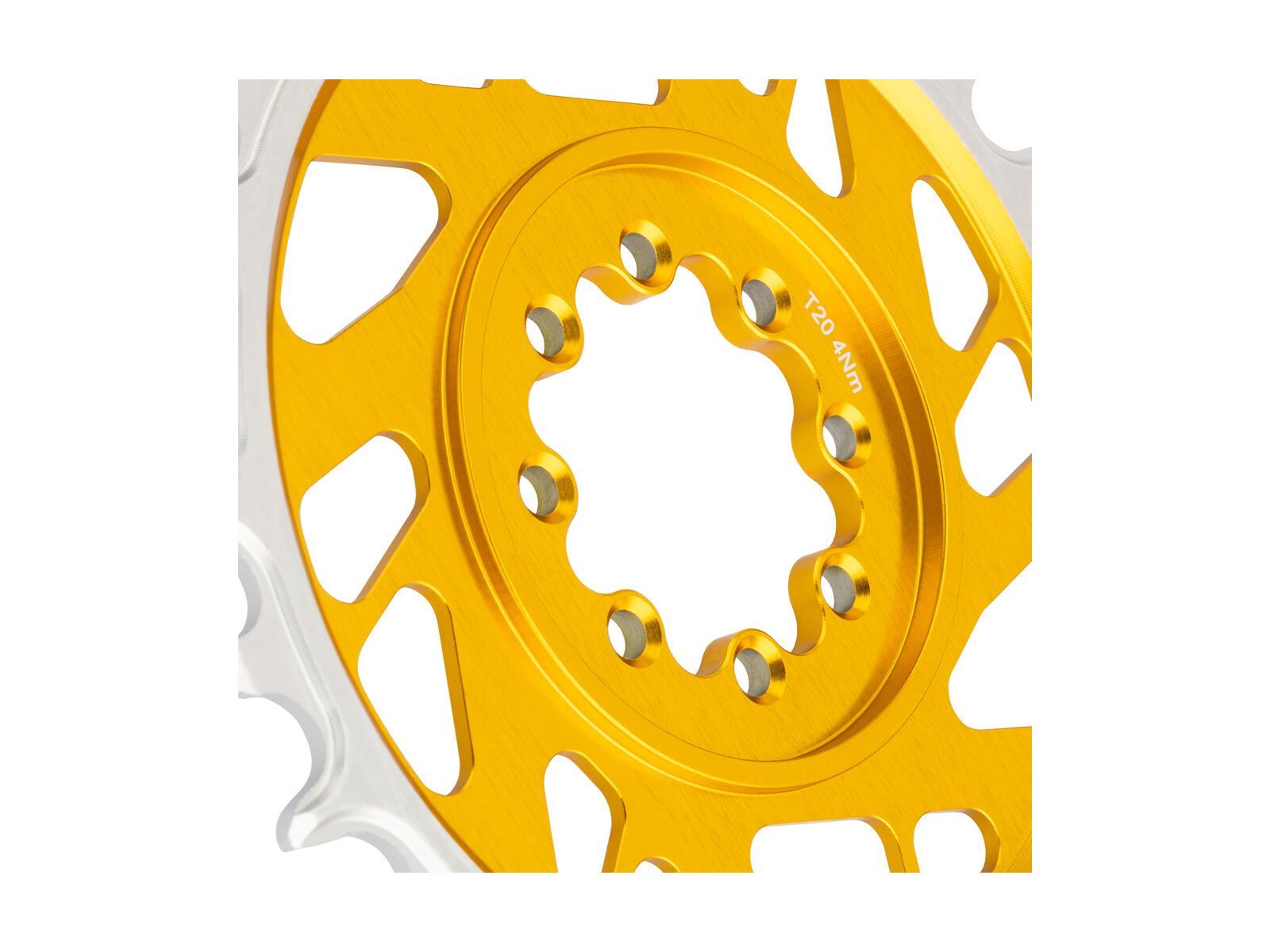 Burgtec 3 mm Offset Thick Thin Chainring SRAM 8-Bolt, bullion - Bild 3