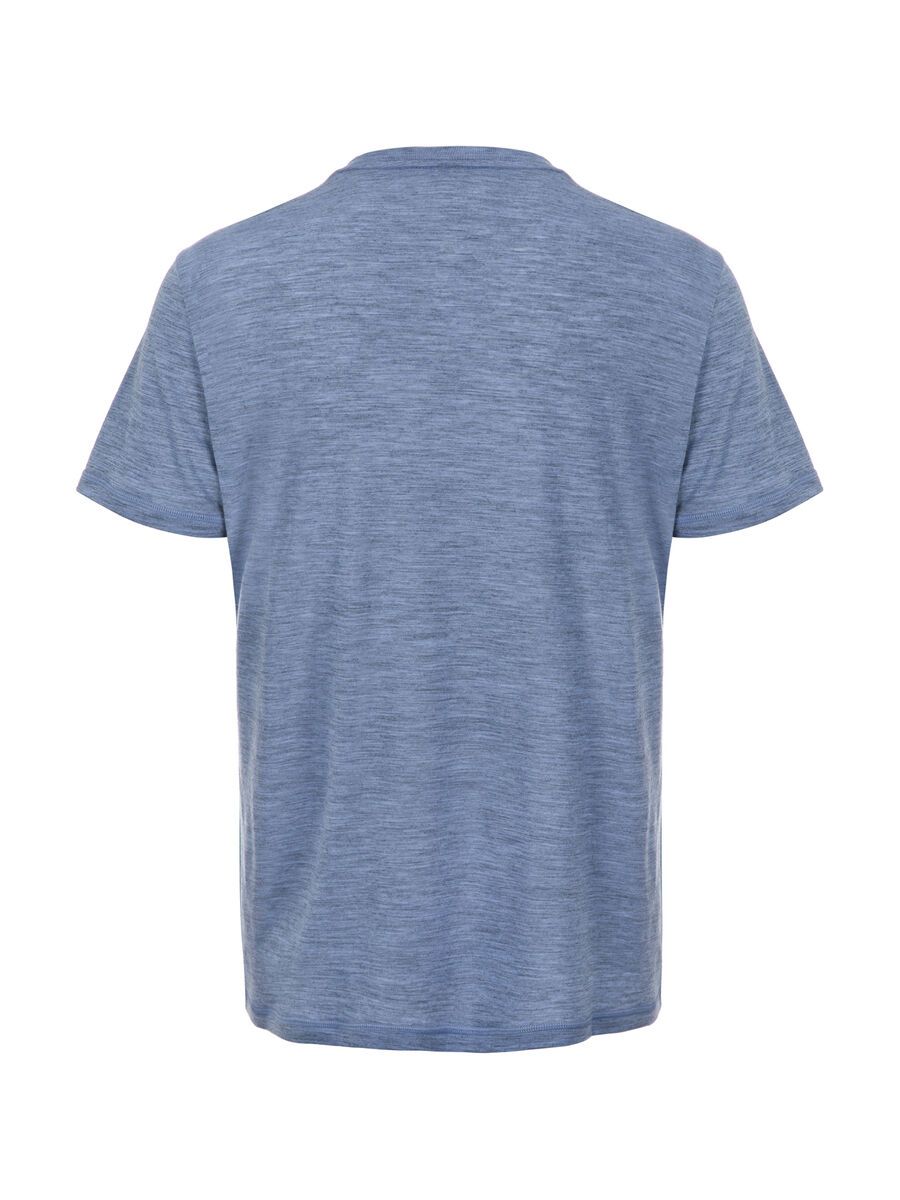 super.natural M Essential I.D. Tee, brunnera blue 3d/print - Bild 2