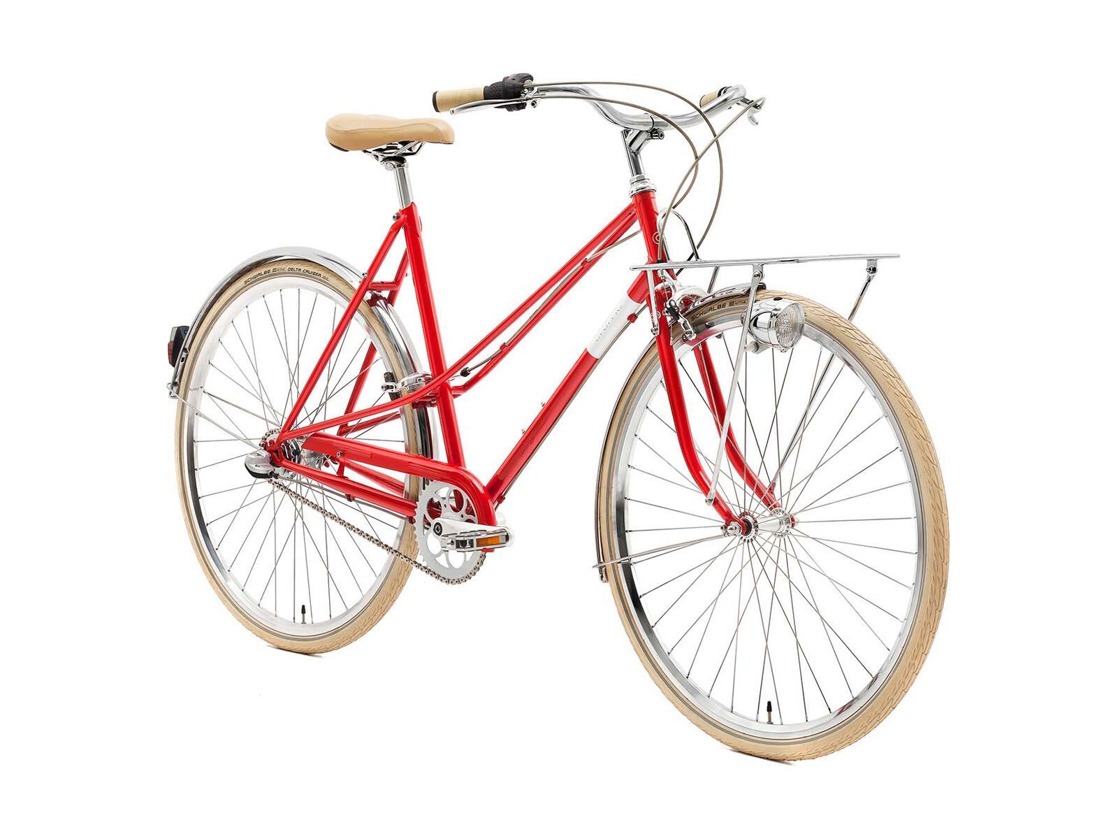 Creme Cycles Caferacer Lady Solo, 3 Speed, red - Bild 2