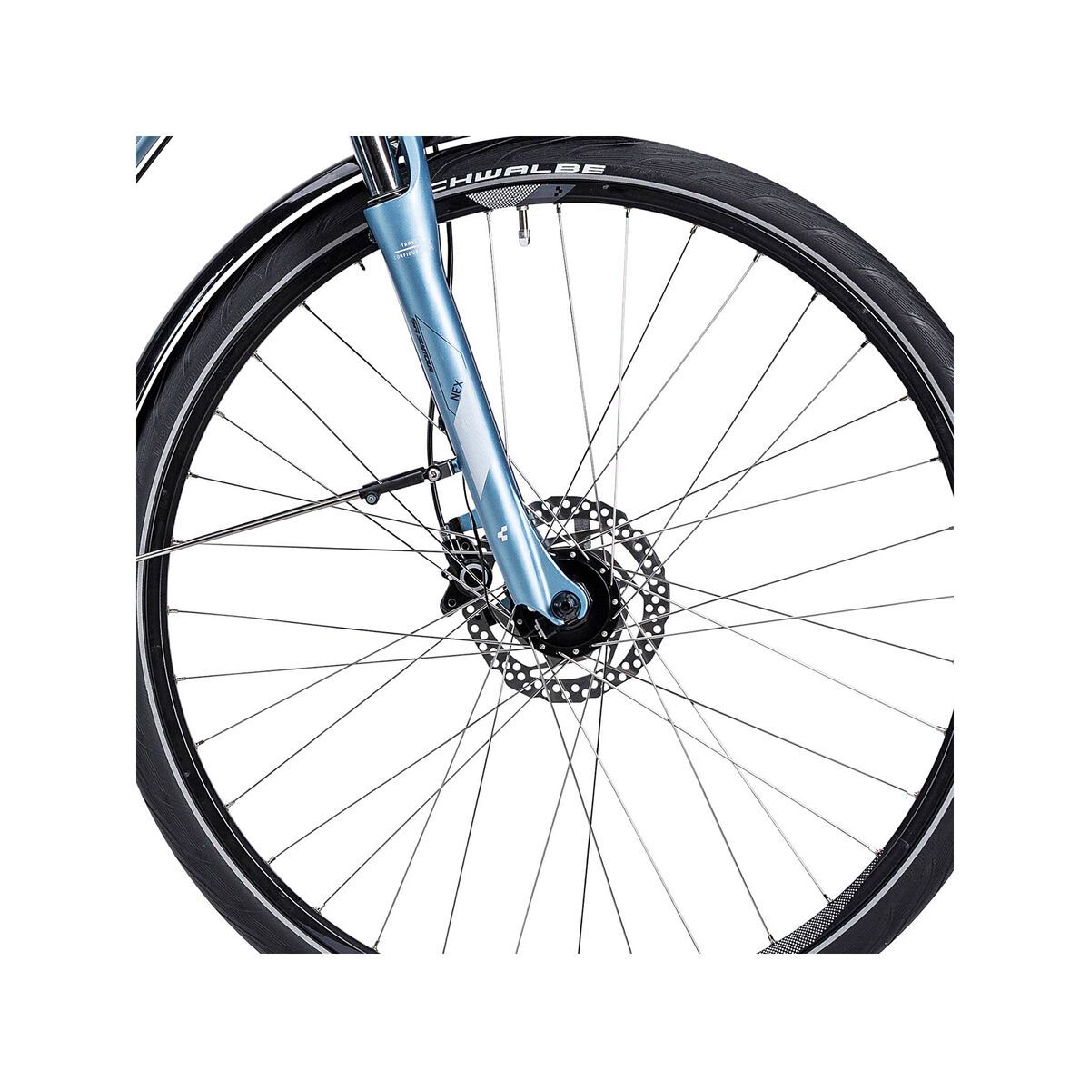 Cube Touring EXC, metallic blue anthrazit white - Bild 2