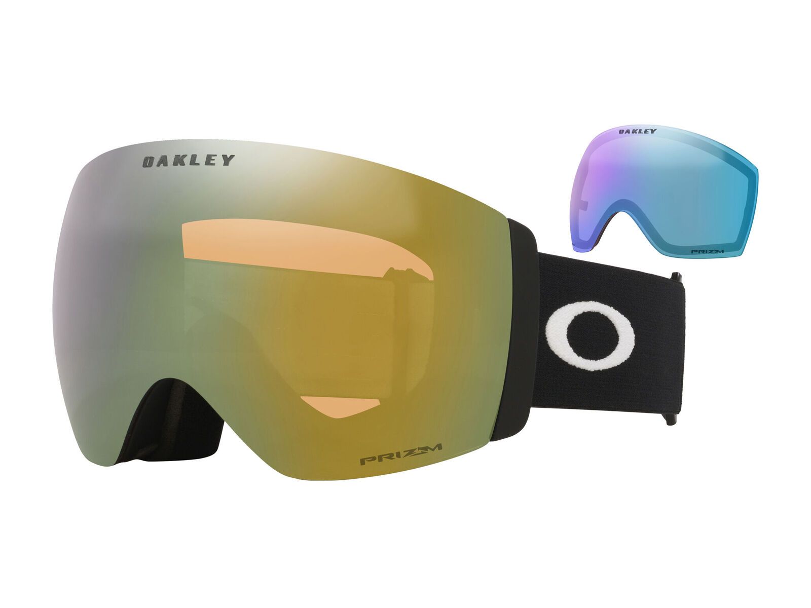 Oakley Flight Deck Pro L, Prizm Sage Gold Iridium & Iced / matte black - Bild 1
