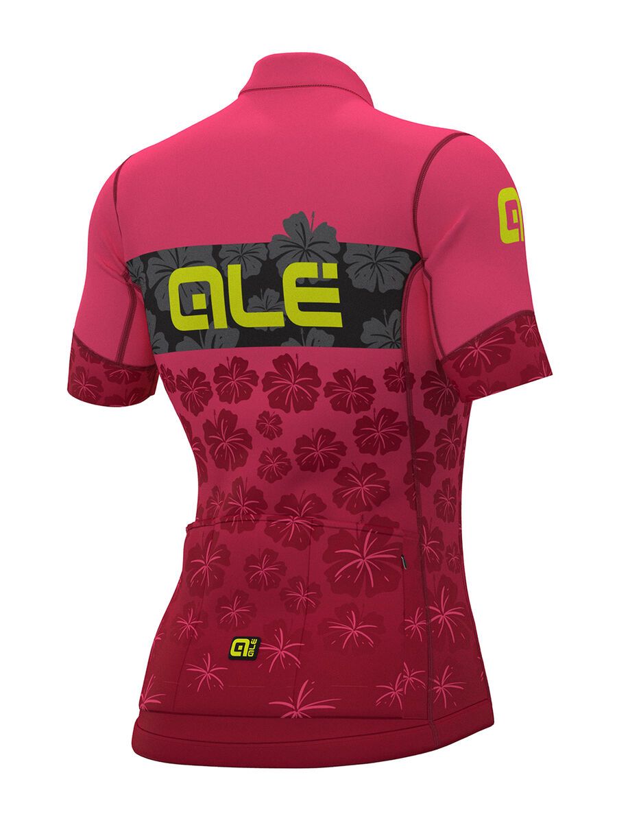 Ale Ibisco Lady Jersey, prugna-rosa fl/prune-fluo pink - Bild 2