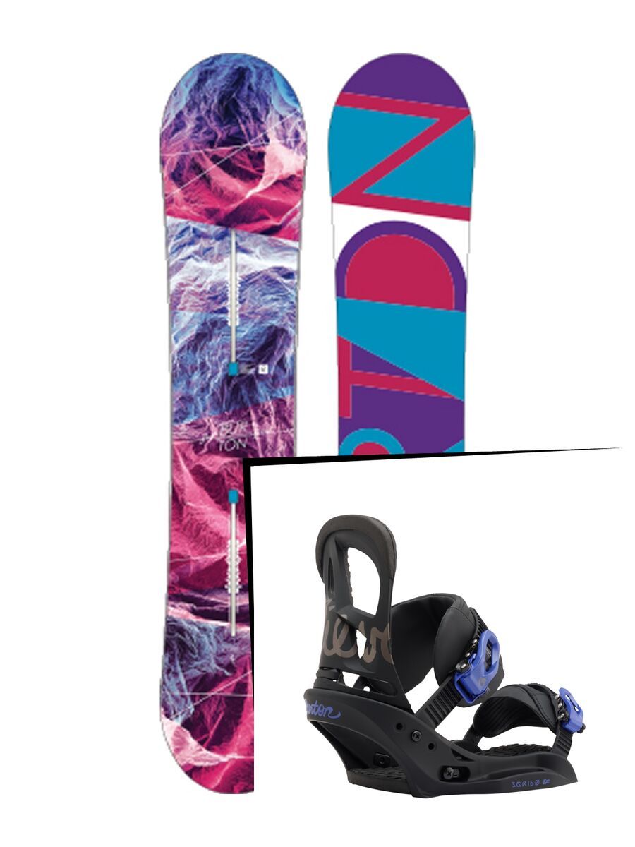Set: Burton Feelgood Flying V 2017 +  Scribe EST (1712920S) - Bild 1