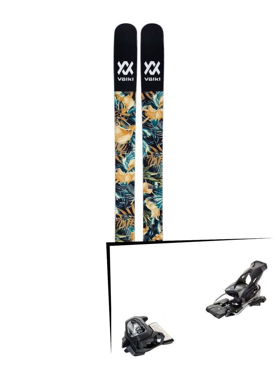 Set: Völkl Bash 116 2018 + Tyrolia Attack² 16 GW solid black - Bild 1