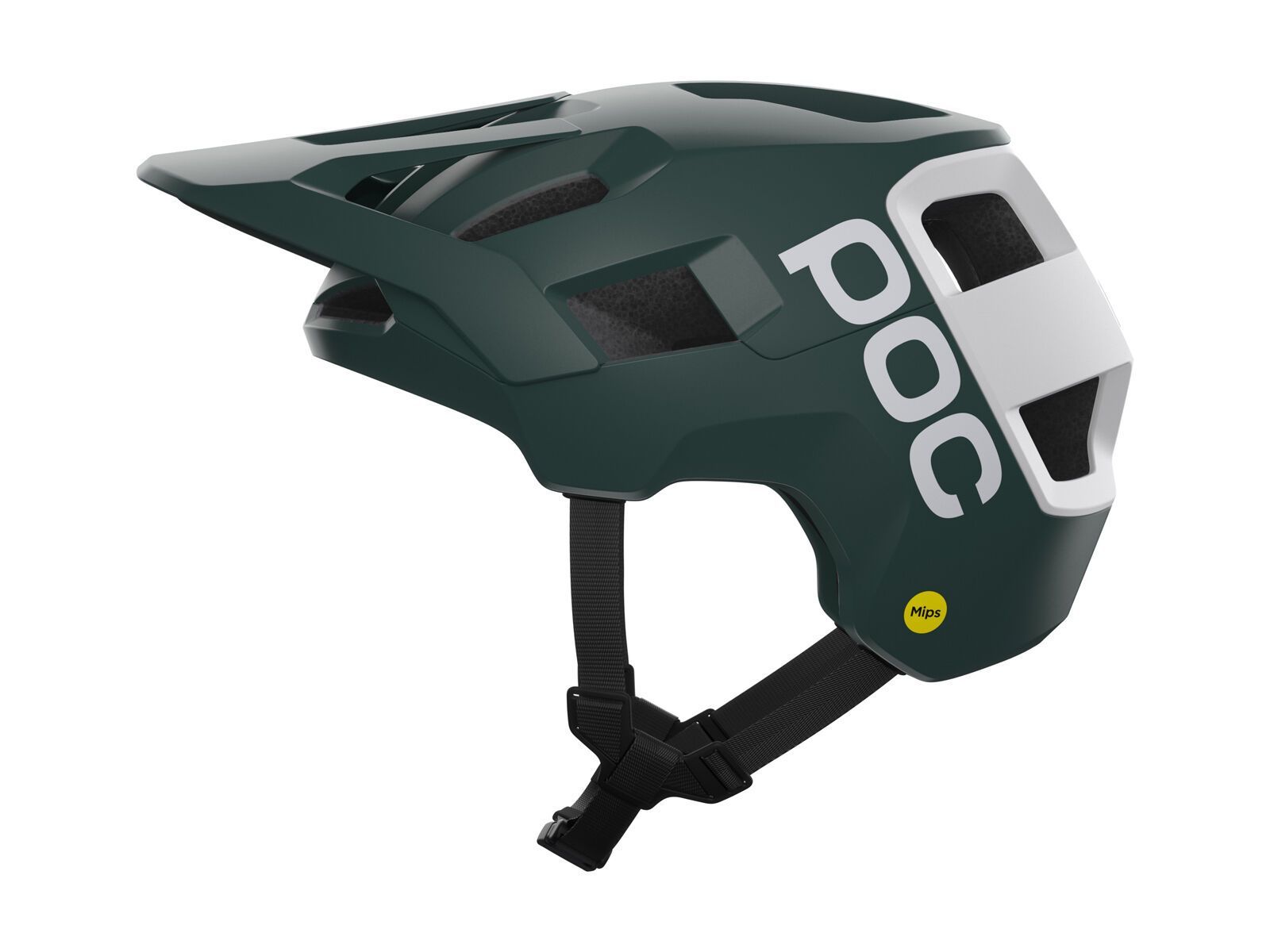 POC Kortal Race MIPS, pargasite green matt/hydrogen white matt - Bild 1