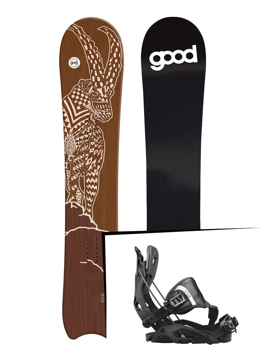 Set: goodboards Capra 2017 + Flow Fuse Hybrid (1718360S) - Bild 1