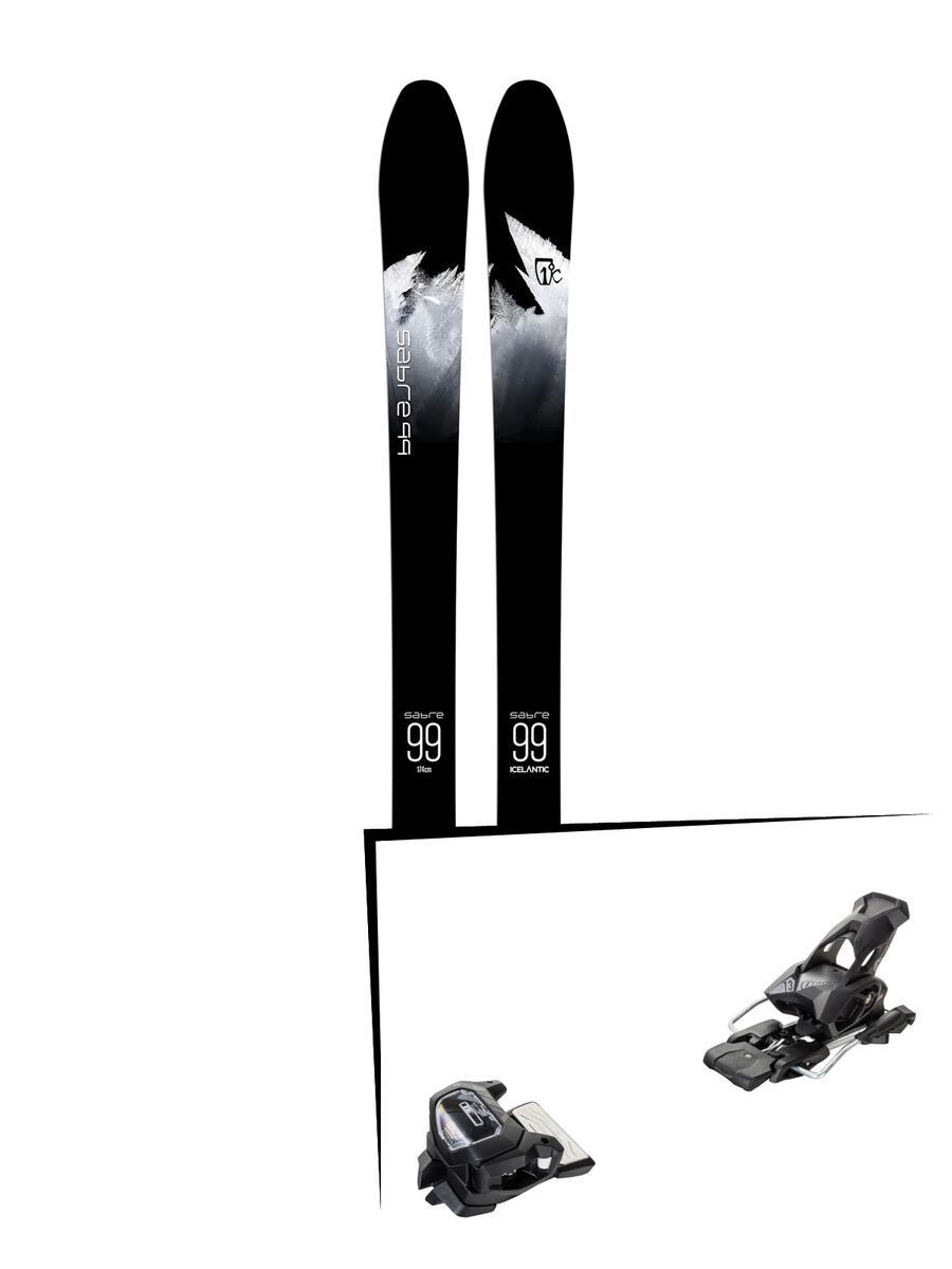Set: Icelantic Sabre 99 2018 + Tyrolia Attack² 13 GW solid black - Bild 1