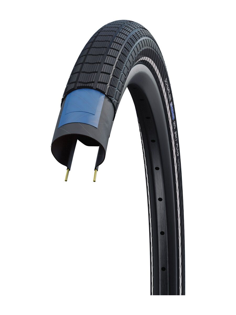 Schwalbe Big Ben Performance Addix RaceGuard - 20 Zoll, black-reflex - Bild 2