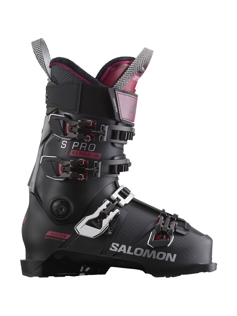 Salomon S/Pro Alpha 110 W GW EL, black/cordovan/silver - Bild 1