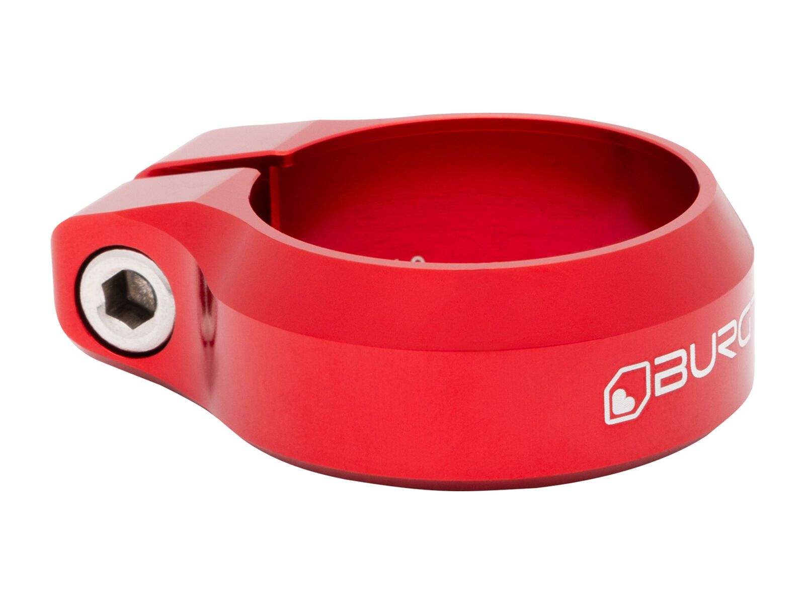 Burgtec Seat Clamp - 34,9 mm, race red - Bild 1