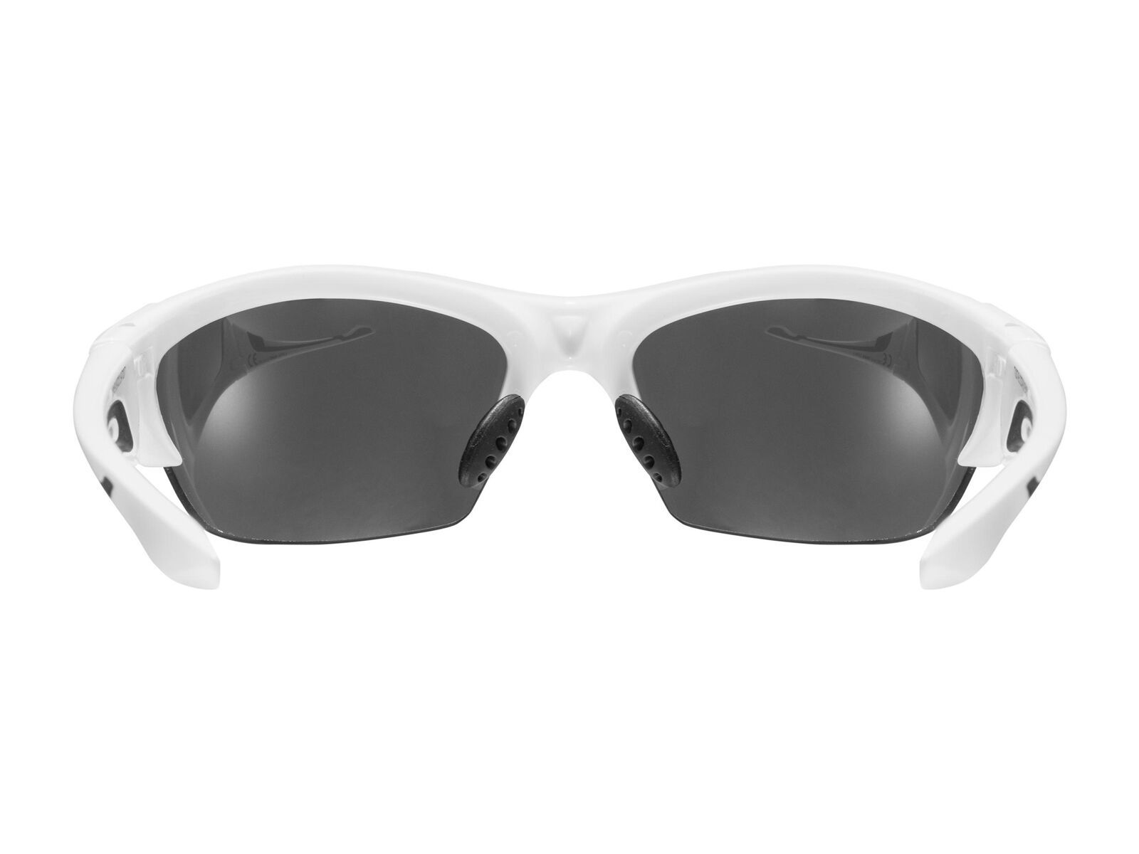 uvex blaze III inkl. WS, white black/Lens: litemirror silver - Bild 4
