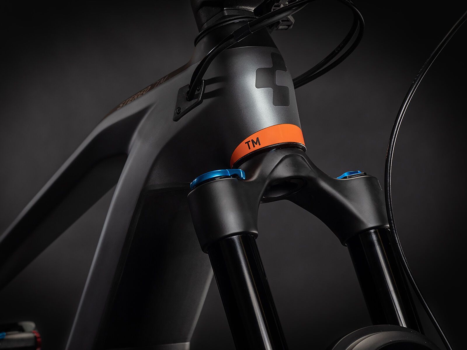 Cube Stereo Hybrid 160 HPC TM 625 27.5, flashgrey´n´orange - Bild 6