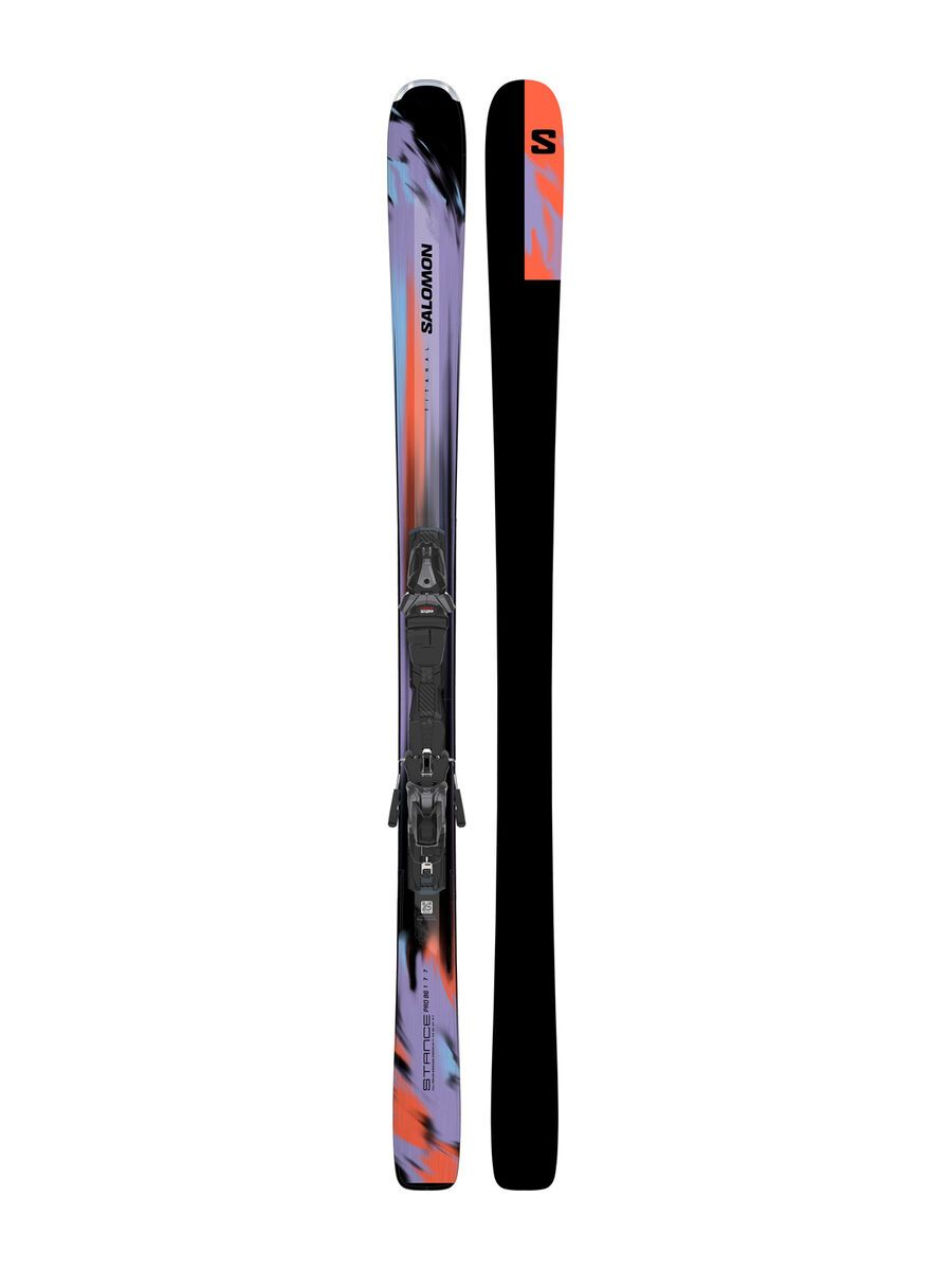 Salomon Stance Pro 86 + MI12 GW, violet tulip/nasturtium/black - Bild 2