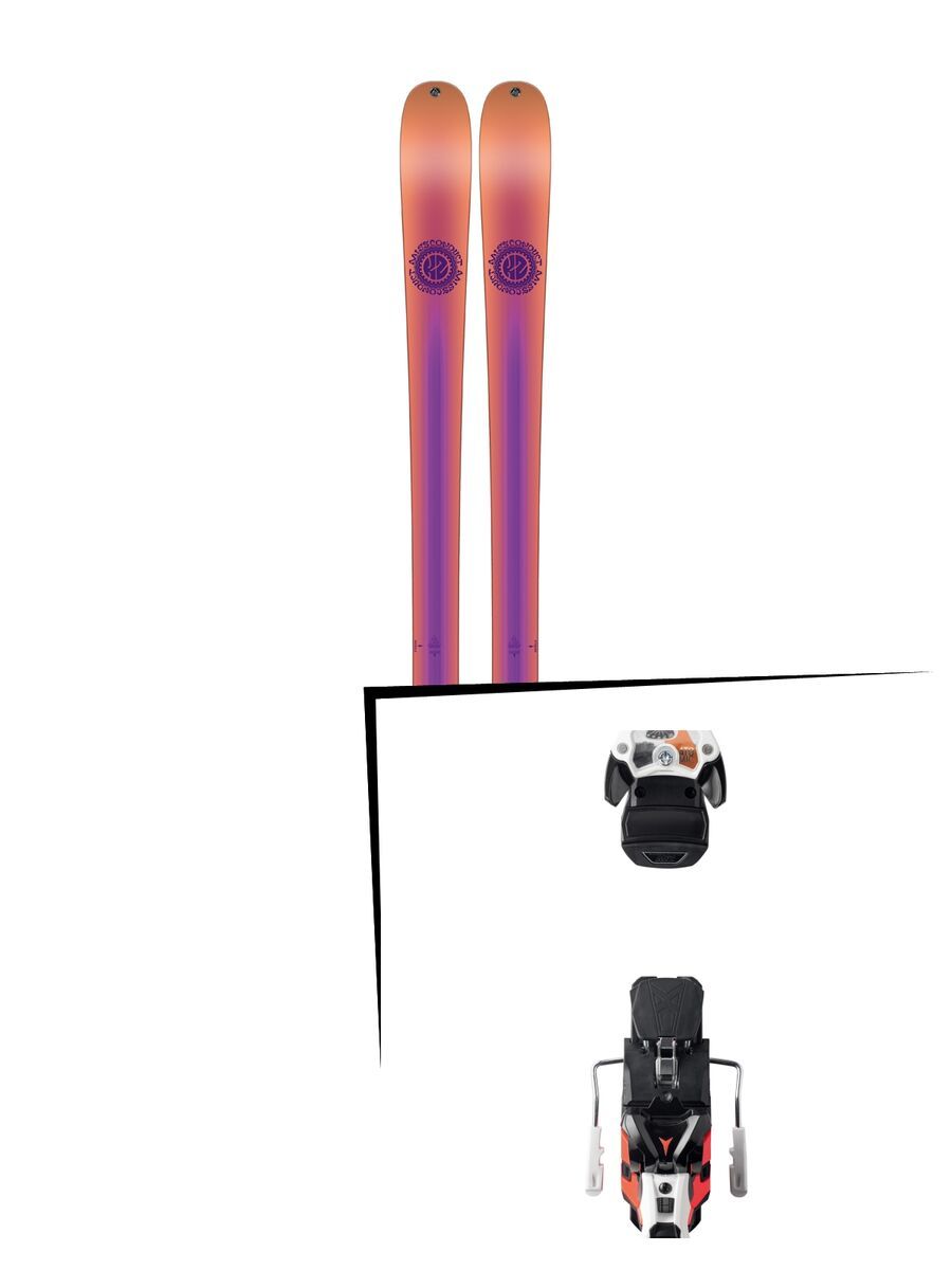 Set: K2 SKI Missconduct 2018 + Atomic Warden MNC 13 white/black/orange - Bild 1