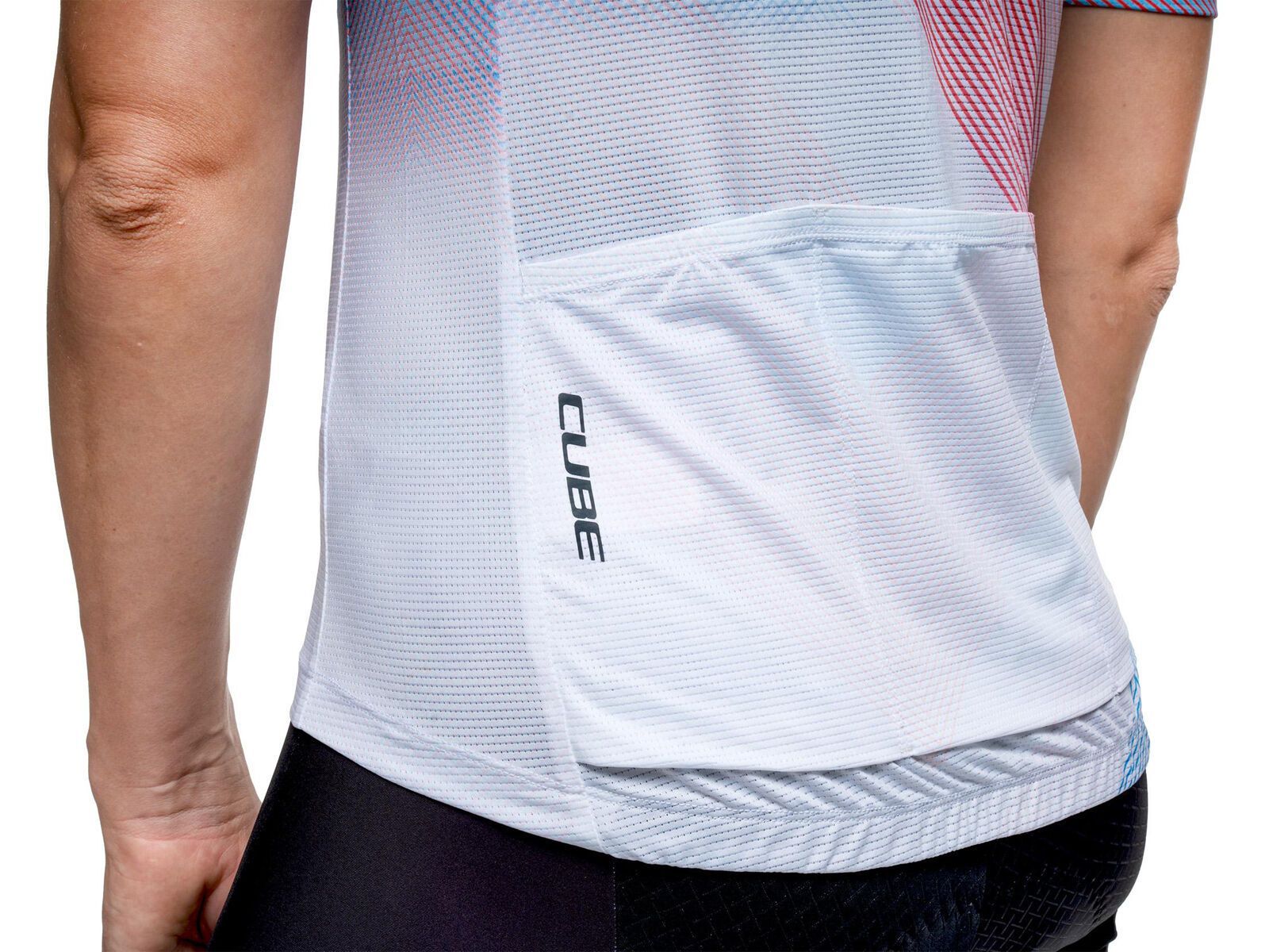 Cube WS Trikot CMPT Teamline kurzarm, white - Bild 2