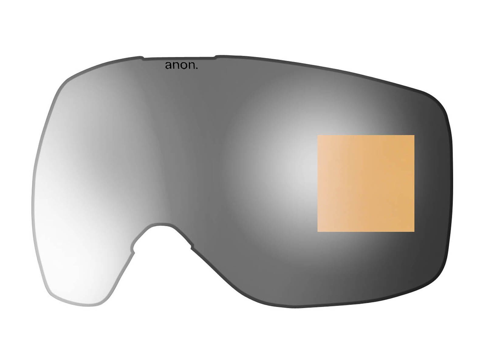 Anon M1 Lens Mirror, silver amber - Bild 1