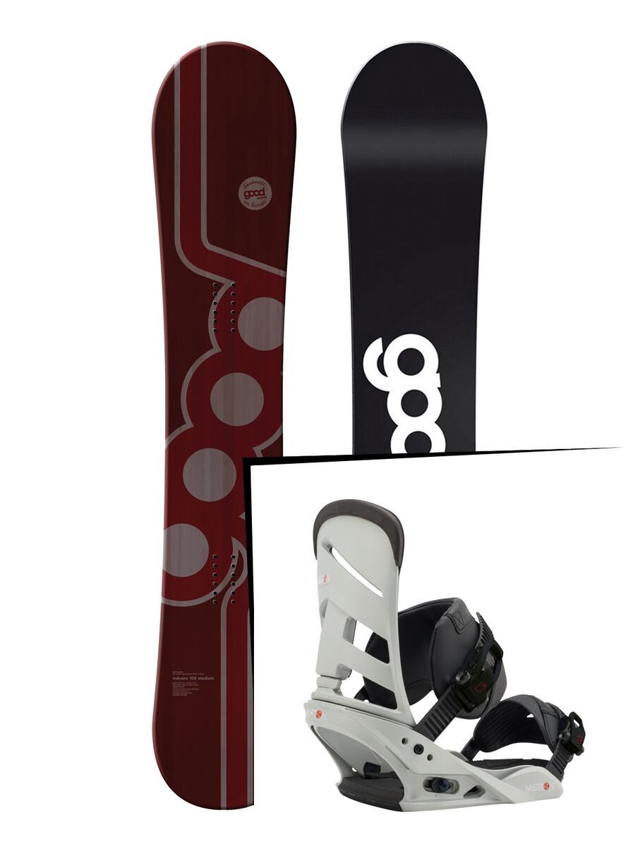 Set: goodboards Vulcano 2017 + Burton Mission (1712876S) - Bild 1