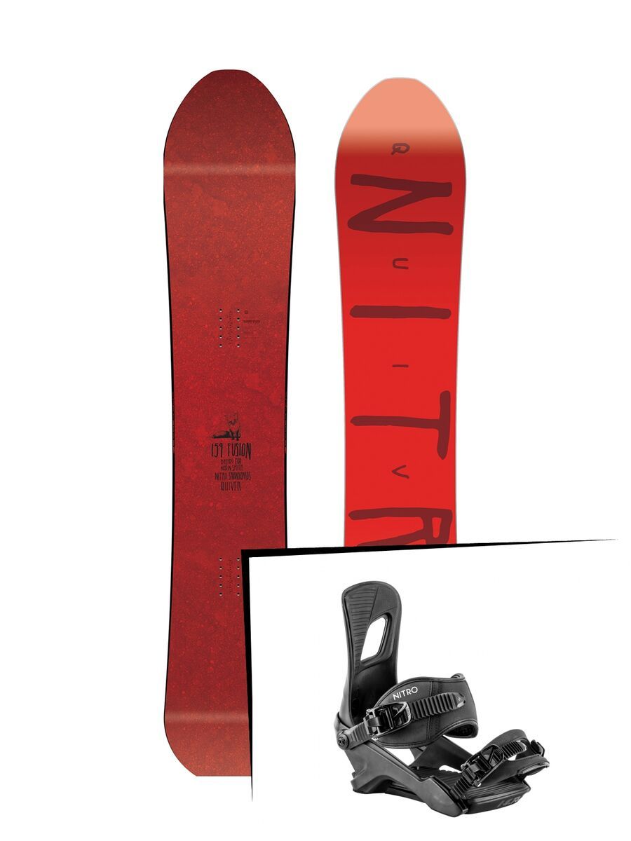 Set: Nitro Quiver Fusion 2019 + Nitro Rambler dark night - Bild 1