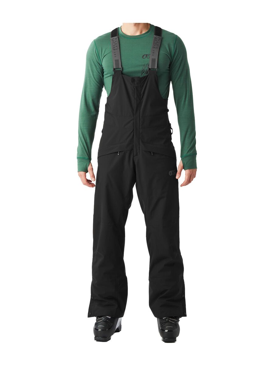 Picture Avening Bib Pants, black - Bild 1