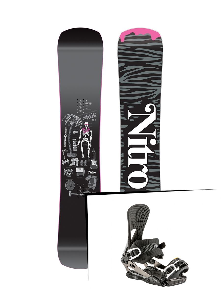 Set: Nitro SHtik 2019 + Nitro Machine dark night - Bild 1