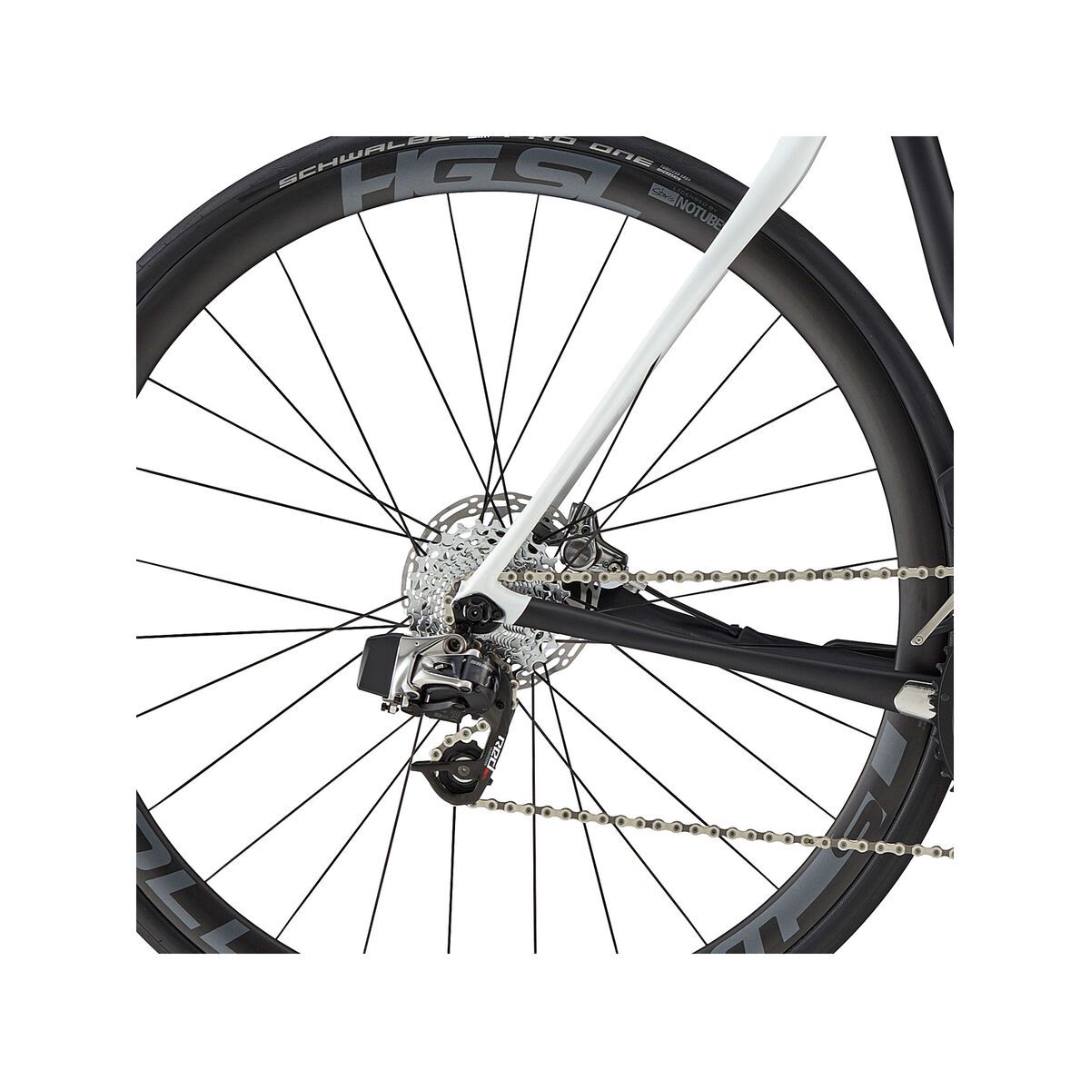 Cannondale Synapse Hi-Mod Disc Black Inc., satin black w/ gloss black and cashmere - BLE - Bild 4