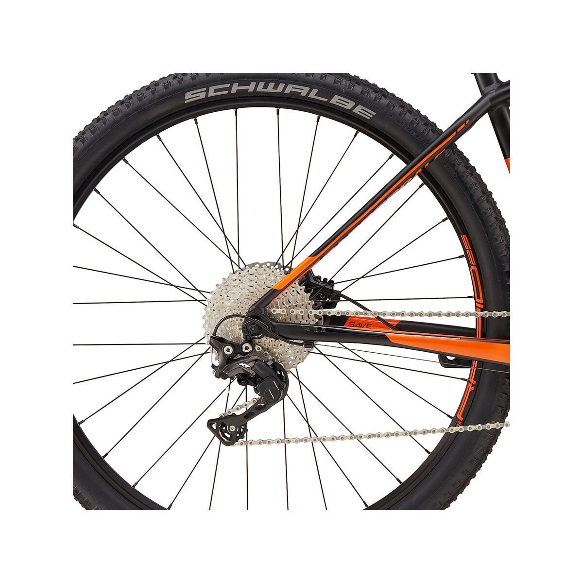 Cannondale F-SI 2 27.5, matte jet black w/ gloss hazard orange - ORG - Bild 4