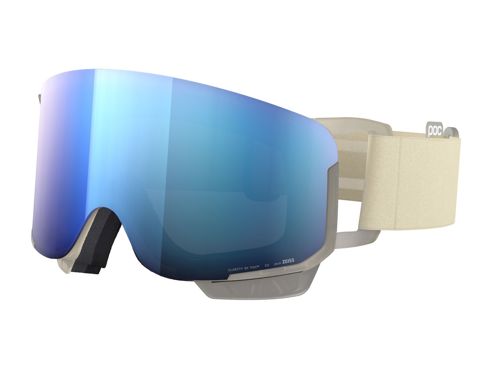 POC Nexal Mid, Clarity Hi. Intense Partly Sunny Blue / raw white - Bild 1