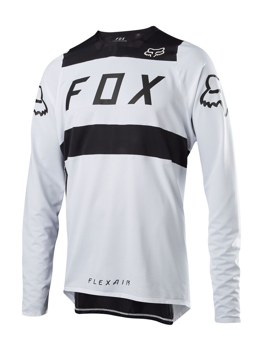 Fox Flexair LS Jersey, white/black - Bild 1
