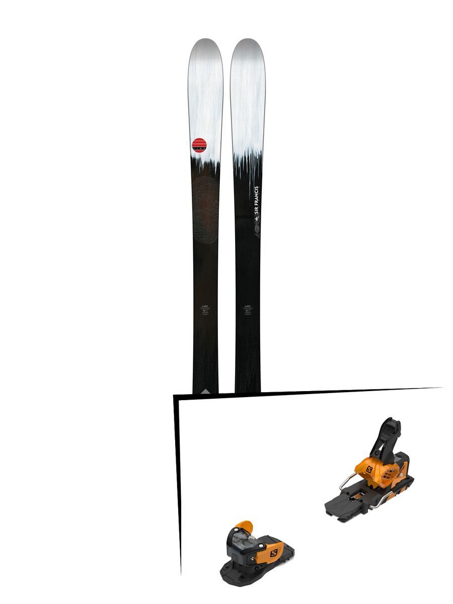 Set: Line Sir Francis Bacon 2018 + Salomon Warden MNC 13 saffron/black - Bild 1